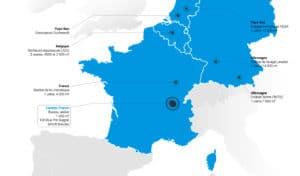 Usines Lavatec en Europe