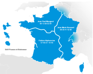 secteurs commerciaux
