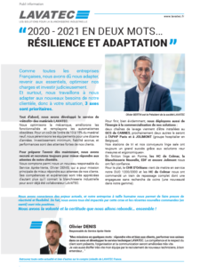 2021 : résilience et adaptation